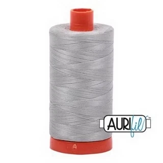 Aurifil Cotton Mako Thread 50wt 1300m Box of 6 AIRSTREAM Photo