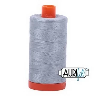 Aurifil Cotton Mako Thread 50wt 1300m Box of 6 ARCTIC SKY Photo