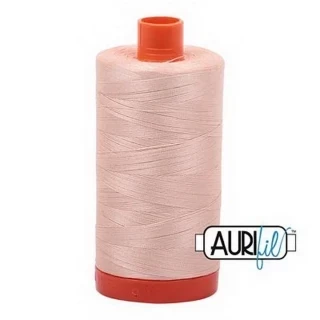 Aurifil Cotton Mako Thread 50wt 1300m Box of 6 FLESH Photo