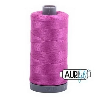 Aurifil Cotton Mako Thread 28wt 820yd 6ct MAGENTA Photo