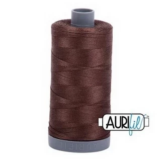 Aurifil Cotton Mako Thread 28wt 820yd 6ct MEDIUM BARK Photo