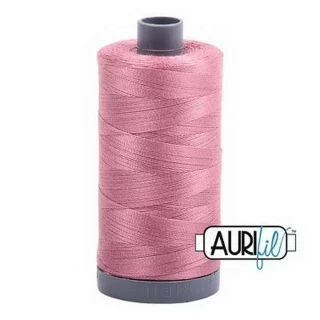 Aurifil Cotton Mako Thread 28wt 820yd 6ct VICTORIAN ROSE Photo