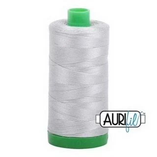 Aurifil Cotton Mako Thread 40wt 1000m 6ct AIRSTREAM Photo