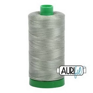 Aurifil Cotton Mako Thread 40wt 1000m 6ct MILITARY GREEN Photo