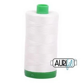 Aurifil Cotton Mako Thread 40wt 1000m 6ct SEA BISCUIT Photo