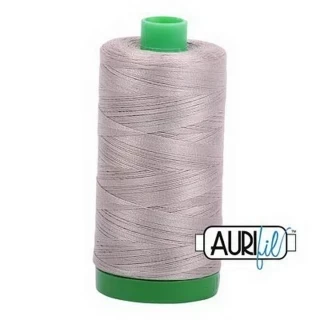 Aurifil Cotton Mako Thread 40wt 1000m 6ct STEAMPUNK Photo