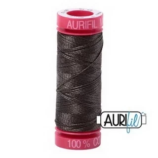 Aurifil Mako 12wt 55yd Asphalt Photo