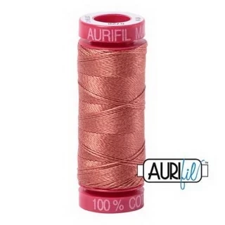 Aurifil Mako 12wt 55yd Cinnabar Photo