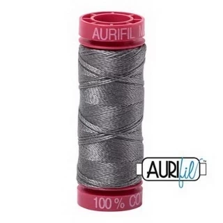 Aurifil Mako 12wt 55yd Grey Smoke Photo