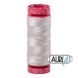 Aurifil Mako 12wt 55yd Moonshine Photo