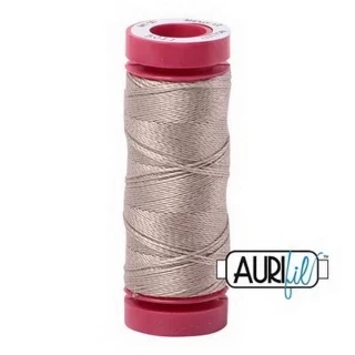 Aurifil Mako 12wt 55yd Rope Beige Photo