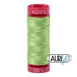 Aurifil Mako 12wt 55yd Shining Green Photo