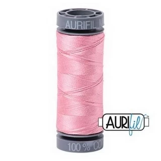 Aurifil Mako Cotton 28wt 110 yds BRIGHT PINK Photo