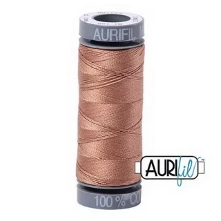 Aurifil Mako Cotton 28wt 110 yds CAFE AU LAIT Photo