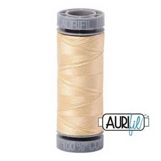 Aurifil Mako Cotton 28wt 110 yds CHAMPAGNE Photo