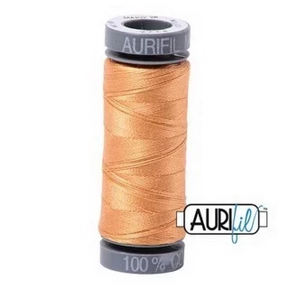 Aurifil Mako Cotton 28wt 110 yds GOLDEN HONEY Photo