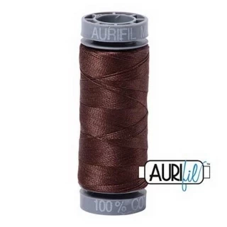 Aurifil Mako Cotton 28wt 110 yds MEDIUM BARK Photo