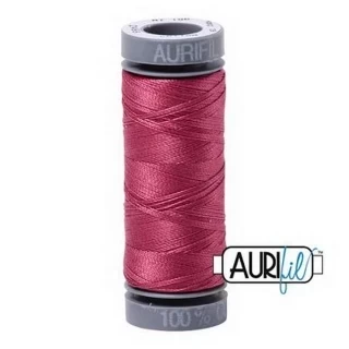 Aurifil Mako Cotton 28wt 110 yds MEDIUM CARMINE RED Photo