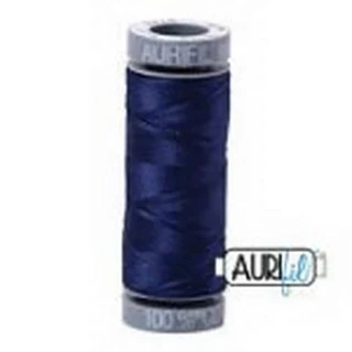 Aurifil Mako Cotton 28wt 110 yds MIDNIGHT Photo