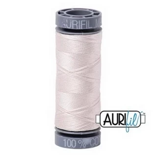 Aurifil Mako Cotton 28wt 110 yds MUSLIN Photo