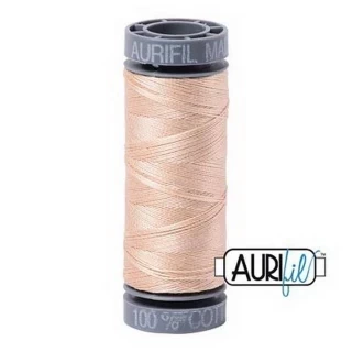 Aurifil Mako Cotton 28wt 110 yds PALE FLESH Photo