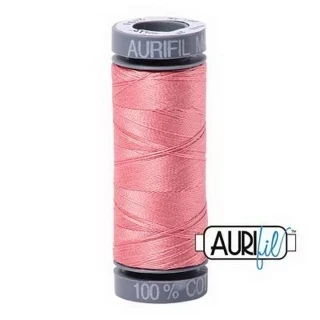 Aurifil Mako Cotton 28wt 110 yds PEACHY PINK Photo