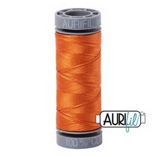 Aurifil Mako Cotton 28wt 110 yds PUMPKIN Photo