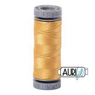 Aurifil Mako Cotton 28wt 110 yds SPUN GOLD Photo