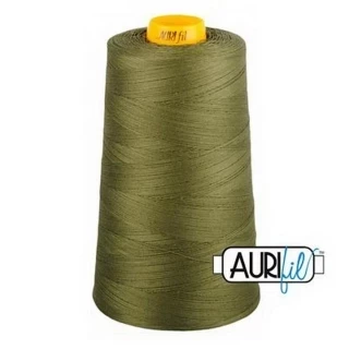 Aurifil 40wt 3-ply Cones 3,280yd Army Green Photo