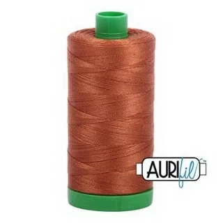 Cotton Mako Thread 40wt 1000m 6ct CINNAMON BOX06 Photo