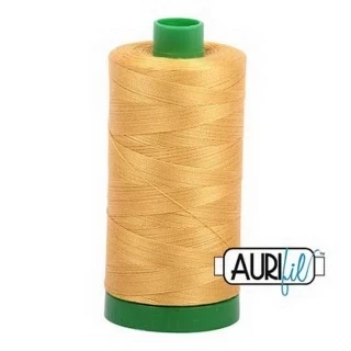 Cotton Mako Thread 40wt 1000m 6ct TARNISHED GOLD BOX06 Photo