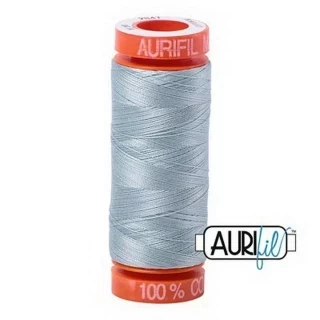 Cotton Mako 50wt 200m 10ct BRIGHT GRAY BLUE BOX10 Photo