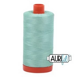 Cotton Mako Thread 50wt 1300m 6ct MEDIUM MINT BOX06 Photo