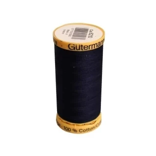 Gutermann Natural Cotton 50wt 100M -Blue Black (Box of 3) Photo