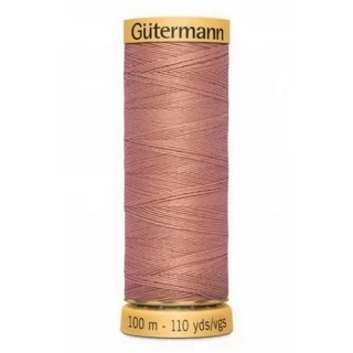 Gutermann Natural Cotton 50wt 100M -Coral Rust (Box of 3) Photo