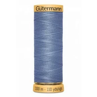 Gutermann Natural Cotton 50wt 100M -Cornflower (Box of 3) Photo