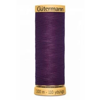 Gutermann Natural Cotton 50wt 100M -Dark Mauve (Box of 3) Photo