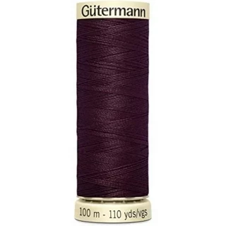 Gutermann Natural Cotton 50wt 100M -Dark Wine (Box of 3) Photo