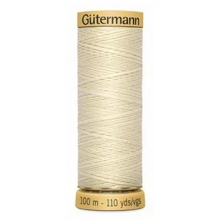 Gutermann Natural Cotton 50wt 100M -Goldenrod (Box of 3) Photo