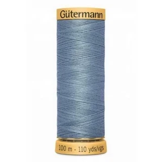 Gutermann Natural Cotton 50wt 100M -Gray Blue (Box of 3) Photo