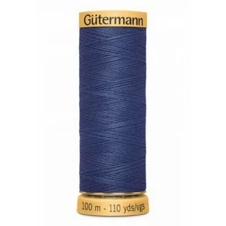 Gutermann Natural Cotton 50wt 100M -Light Navy (Box of 3) Photo