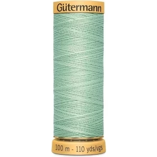 Gutermann Natural Cotton 50wt 100M -Medium Mint Green (Box of 3) Photo