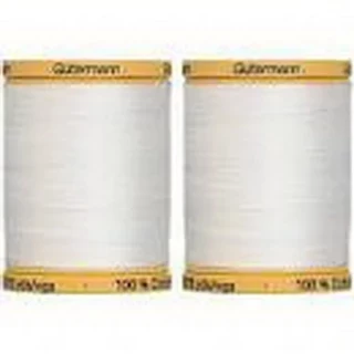 Gutermann Natural Cotton 50wt 100M -Orange (Box of 3) Photo