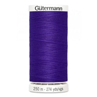 Gutermann Natural Cotton 50wt 100M -Purple (Box of 3) Photo