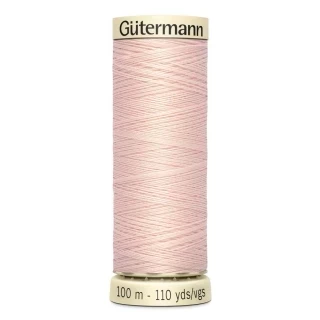 Gutermann Natural Cotton 50wt 100M -Salmon (Box of 3) Photo