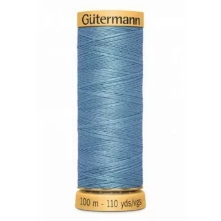 Gutermann Natural Cotton 50wt 100M - Shetland Blue (Box of 3) Photo