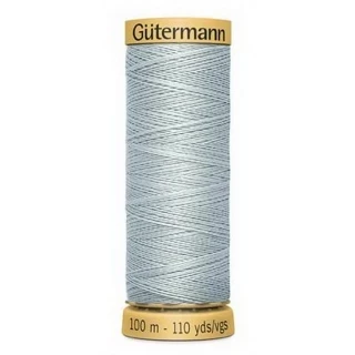 Gutermann Natural Cotton 50wt 100M - Misty Blue (Box of 3) Photo