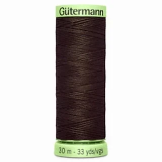 Gutermann Top Stitch 30M  33yd -Chocolate (Box of 3) Photo