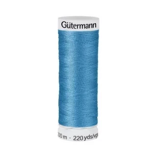Gutermann Top Stitch 30M  33yd -Crystal Blue (Box of 3) Photo