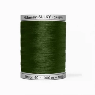 Gutermann Top Stitch 30M  33yd -Forest Green (Box of 3) Photo